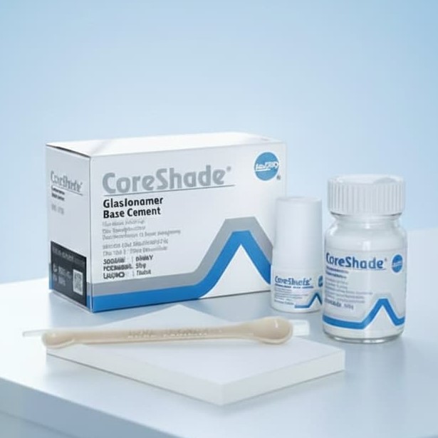 سمان گلاس آینومر کورشید شوفو (CoreShade GlasIonomer Base Cement) | شرکت: Shofu | دنتالاین سمان گلاس آینومر کورشید شوفو (CoreShade GlasIonomer Base Cement) | شرکت: Shofu | دنتالاین