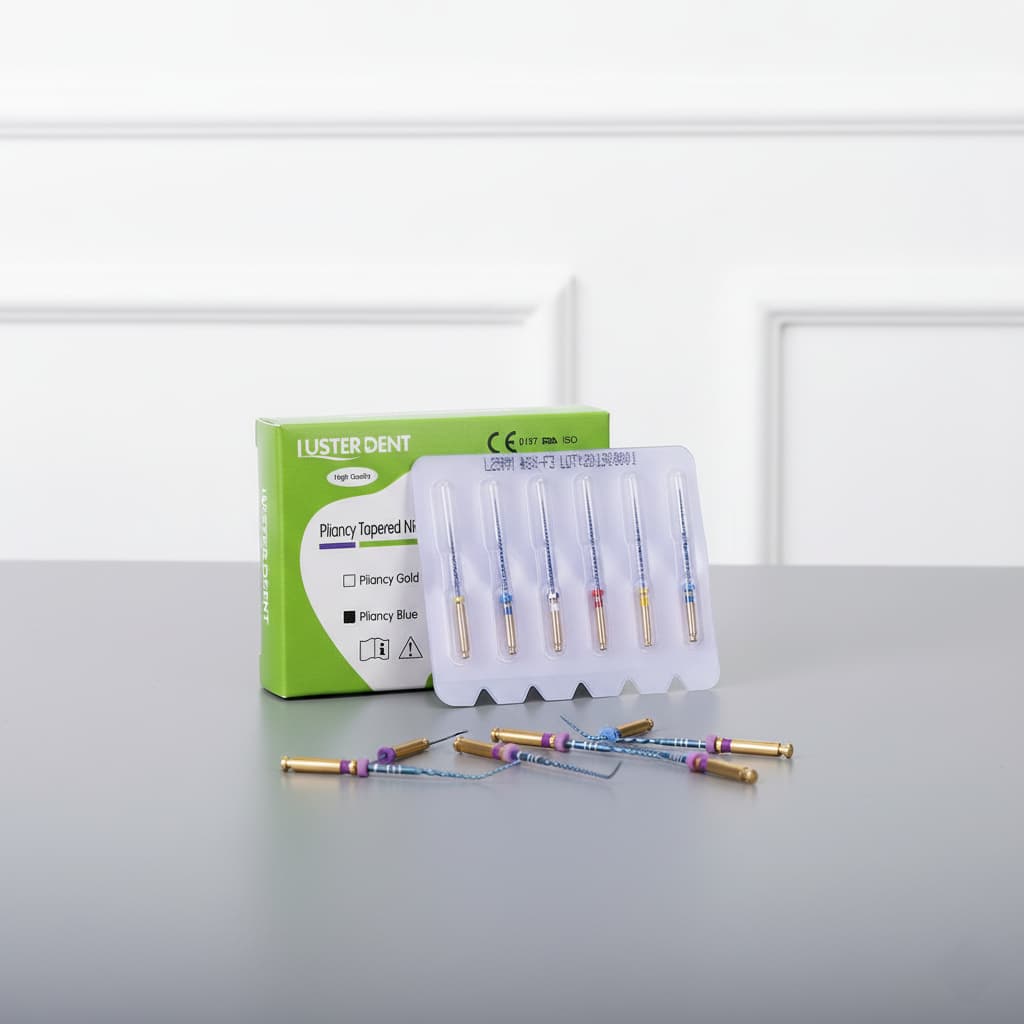 فایل روتاری تیپر آبی لاستردنت (Dental Pliancy Blue Tapered) | شرکت: Lusterdent | دنتالاین فایل روتاری تیپر آبی لاستردنت (Dental Pliancy Blue Tapered) | شرکت: Lusterdent | دنتالاین