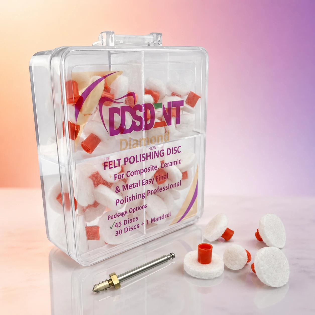 دیسک پالیش نمدی دی دی اس دنت (Felt Polishing Disc) | شرکت: DDS Dent | دنتالاین دیسک پالیش نمدی دی دی اس دنت (Felt Polishing Disc) | شرکت: DDS Dent | دنتالاین