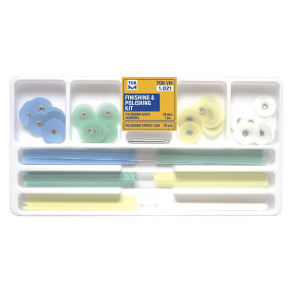 کیت دیسک و نوار پرداخت مرکزدار تور وی ام (Finishing and polishing Kit) | شرکت: TorVM | دنتالاین