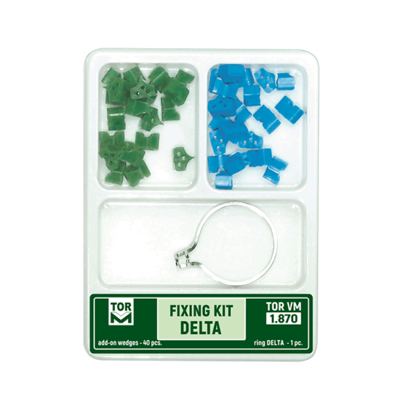 کیت رینگ و حلقه های سیلیکونی سکشنال تور وی ام (Fixing Kit Delta) | شرکت: TorVM | دنتالاین