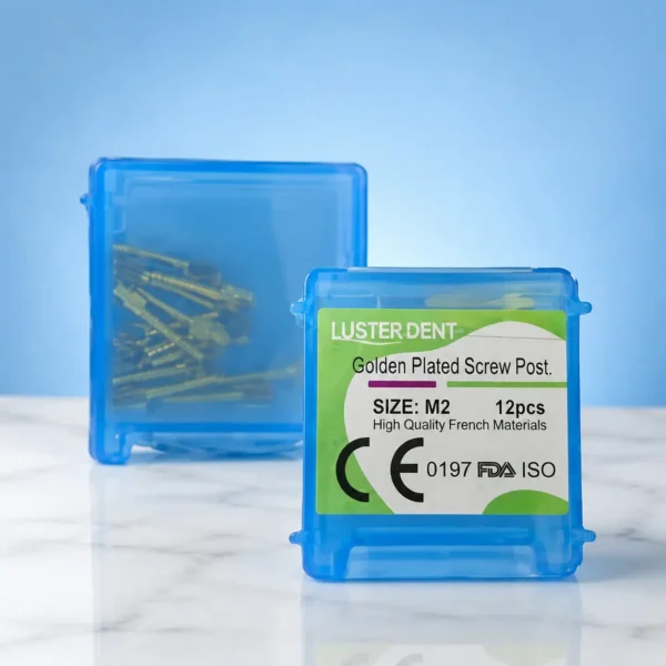 پین داخل کانال طلایی لاستردنت (Golden Screw) | شرکت: Lusterdent | دنتالاین