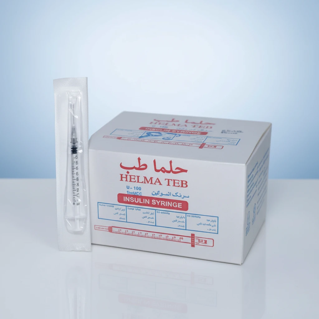 سرنگ انسولین حلما طب (Insulin Syringe) | شرکت: Helma Teb | دنتالاین سرنگ انسولین حلما طب (Insulin Syringe) | شرکت: Helma Teb | دنتالاین